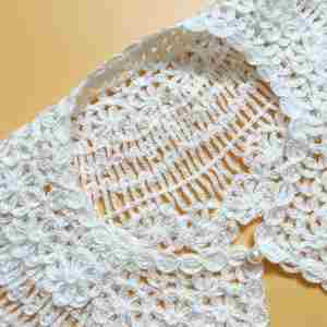High Quality <b>White</b> <b>Lace</b> Hollow Out Detachable Embroidery Necklace Collar Women 's Clothing Accessories - Product Image 5