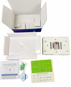 <span class=keywords><strong>Thermostat</strong></span> de contrôle climatique WiFi 24V AC, contrôleur de pompe à chaleur multi-étages avec application Tuya, programmation hebdomadaire <span class=keywords><strong>pour</strong></span> CVC résidentiel - Product Image 2