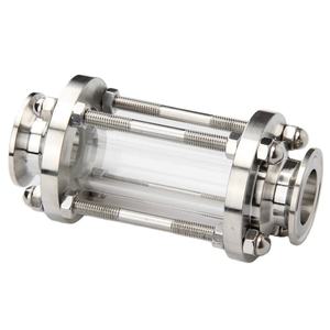 1"2"3"4" <strong>Stainless</strong> <strong>Steel</strong> 304/316 Pipe Fittings Tri Clamp Straight Tubular Sight Class SS Pipe Fitting - Product Image 3