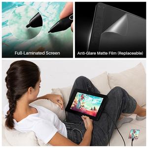 HUION KAMVAS Kamvas 12 11,6 дюймов 8192 уровней цифровой графики чертеж планшетный монитор - Product Image 2