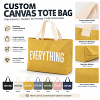 Sac fourre-tout en toile jaune naturel JC BASIC avec poignée, grande capacité, coutures durables, promotion de marque, vente en gros, marque privée