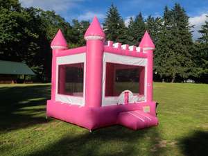 Pembe ticari sıçrama ev üfleyici ile şişme oyun parkı şatosu fedai - Product Image 4