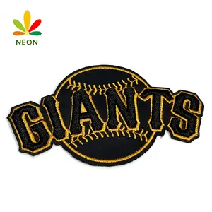 Embroidered Services New Custom Brand Name Logo Woven Patches with Embroidery 3D Puff Raised Letters