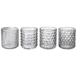 Sandra Rich Teelichtleuchter Style 9x8cm klar - Product Image 1