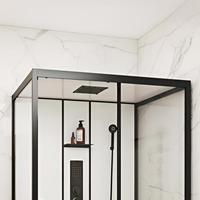 Cabine de douche et douche modulaire portable certifiée CE, populaire en Europe