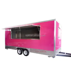 Food street breakfast cart chiosco mobile food stalla portatile completamente attrezzata snack caravan
