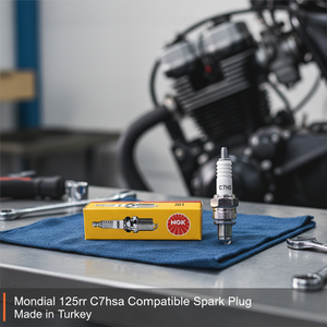 Bujía Compatible con Mondial 125rr C7hsa, Fabricada en Turquía - Product Image 3