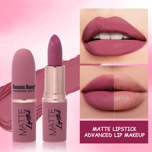 New Solid <strong>Matte</strong> <strong>Lipstick</strong> with Long Lasting Color and Waterproof Property 12 Colors Available - Product Image 3