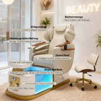 Fauteuils de Pédicure Spa de Luxe Électriques avec Massage des Pieds et des Mains pour Salons – Design Unique