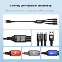 Cable de carga súper rápida 3 en 1 de 120W para móvil, USB, tipo C, para coche y hogar, venta de fábrica para Huawei