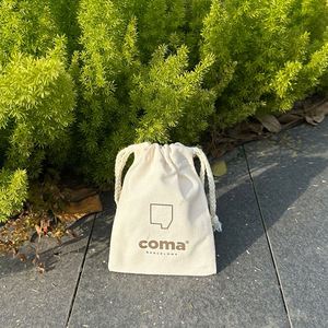 Personalized Small Recyclable Cotton <b>Pouch</b> Eco-friendly Canvas <b>Drawstring</b> Bag With Double Strings - Product Image 5