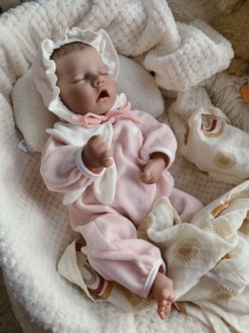 46Cm realistico del bambino del neonato del corpo del bambino reale bambola del bambino del giocattolo del Silicone del Silicone realistico <span class=keywords><strong>Reborn</strong></span> bambole per la vendita - Product Image 3