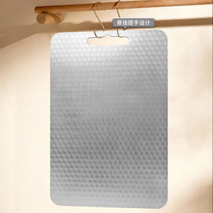 Diamond Pattern Stainless Steel Cutting <b>Board</b> Rectangle Antibacterial Durable Food Grade Chopping Block - Product Image 3