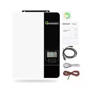 Ensemble complet de système d'énergie solaire 5kw kit de panneau solaire hybride 5kw avec batterie lithium-ion et onduleurs Growatt <span class=keywords><strong>SPF5000ES</strong></span> - Product Image 2