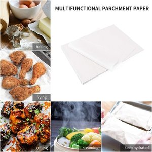 Papier sulfurisé de qualité <span class=keywords><strong>alimentaire</strong></span> blanc blanchi, enduit, antiadhésif, résistant à l'humidité, biodégradable et écologique, 30 g/m², 16x24 pouces, en gros - Product Image 6
