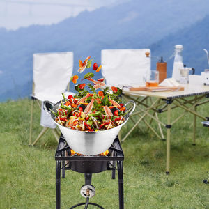 Yüksek kaliteli çok amaçlı tencere setleri paslanmaz çelik Cazo derin büyük tencere seti kızartma tavası şef havza - Product Image 5