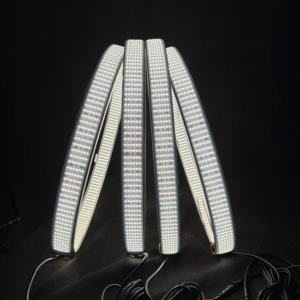 Lumina 새로운 12 열 스위치백 휠 라이트 호박색 흰색 순차 LED 방향 지시등 트럭 오프로드 12V 용 자동차 휠 라이트 - Product Image 3