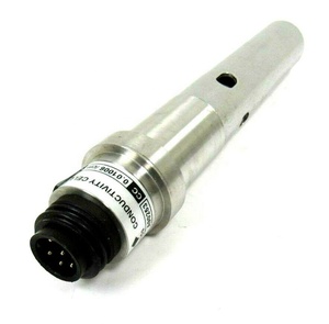 Sensor de Conductividad Serie SC42, Sonda de Medición de Calidad del Agua Industrial SC42-SP34 OEM, Blanco Metálico - Product Image 1