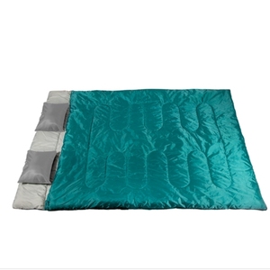 Saco <span class=keywords><strong>de</strong></span> <span class=keywords><strong>Dormir</strong></span> Doble <span class=keywords><strong>para</strong></span> Acampar con 2 Almohadas, <span class=keywords><strong>para</strong></span> Clima Frío, 4 Estaciones, Tipo Híbrido, Ligero, <span class=keywords><strong>para</strong></span> 2 <span class=keywords><strong>Personas</strong></span>, Uso en Exteriores - Product Image 5