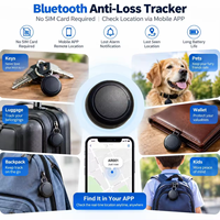 Traceur GPS Mini sans Carte SIM, Magnétique, Étanche, pour Véhicule, Bluetooth, Localisateur iOS Android, pour Animaux, Enfants, Bagages, Application Gratuite