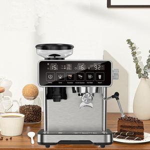 Cafetera Espresso de Acero Inoxidable de 20 Bares, Pantalla Táctil Programable para Espresso/Latte/Cappuccino, Máquina para Hogar/Hotel - Product Image 5