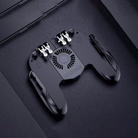 Controlador de Juego H9 de Seis Dedos, Gatillo para Disparar, Ventilador de Refrigeración, Joystick para Teléfonos Móviles iOS y Android