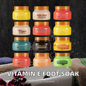 Vitamina C y E, Colágeno, Perla, Spa para Pies, Pedicura para Talones Agrietados, Baño con Exfoliante de Fragancia Personalizada para Uso Corporal - Product Image 2