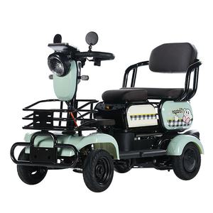 Tricycles électriques à passagers et à marchandises à quatre roues haute puissance 48V 600W 20AH 2 <span class=keywords><strong>places</strong></span> pour adultes - Product Image 4