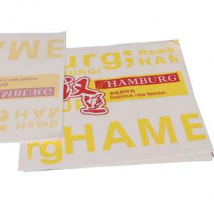 Papel de Embalaje para Hamburguesas Resistente a la Grasa y Recubierto de Plástico de Grado Alimenticio - Product Image 4