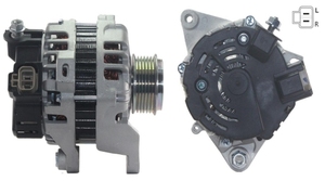 Assemblage d'<span class=keywords><strong>alternateur</strong></span> de voiture Durable 12V 90A 5S pour <span class=keywords><strong>Hyundai</strong></span> I10 I20 I30 pour Kia Ceed Rio1.2 1.4L 4X4 modèles nouvelle pièce d'état - Product Image 4