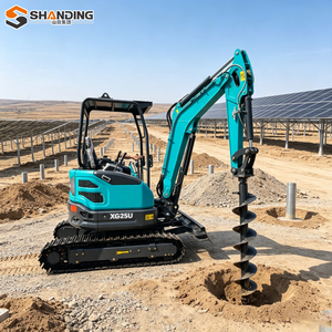 China 2.5ton Crawler Mini Digger 1ton 2ton 3ton <b>Small</b> Excavator Hydraulic Bagger Mini Excavator farm Euro5 EPA micro excavator - Product Image 5