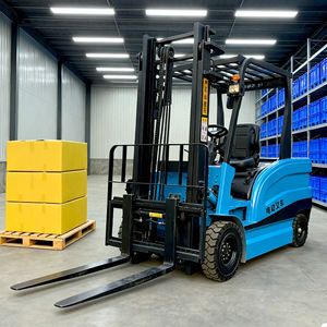 Entrega rápida Batería de litio 3000KG Carretilla elevadora de 3,5 toneladas Tipo de peso de equilibrio de cuatro ruedas popular con el mejor precio - Product Image 1