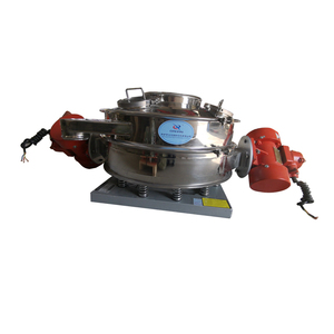 Machine de traitement de poudre de baobab en acier inoxydable Machine de tamisage vibrante à décharge directe - Product Image 3