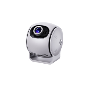 <span class=keywords><strong>Projecteur</strong></span> LED/LCD rond, Android 14.0, mise au point automatique, 720P, portable, 180 °   <span class=keywords><strong>Mini</strong></span> <span class=keywords><strong>projecteur</strong></span> de <span class=keywords><strong>plafond</strong></span> rabattable - Product Image 2