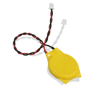 Pile bouton au lithium <span class=keywords><strong>rechargeable</strong></span> CR2032 3V à succès pour ordinateur portable, batterie CMOS CR2032 au lithium pour pH-mètre avec fils - Product Image 3