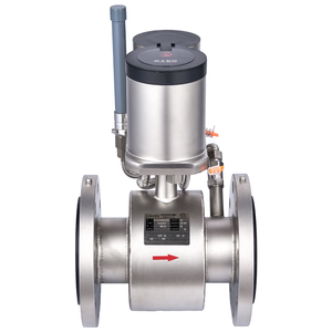 IP68 batterij-aangedreven magnetische roestvrijstalen digitale elektromagnetische debietmeter voor zout zee-gekoeld <span class=keywords><strong>water</strong></span>, OEM aanpasbaar - Product Image 2