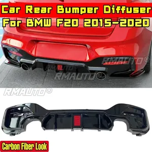 For BMW F20 2015-2020 Car Accessories BMW F20 Car Rear Bumper <b>Lip</b> Diffuser Glossy Black Competitive Style <b>Splitter</b> Body Kit - Product Image 3