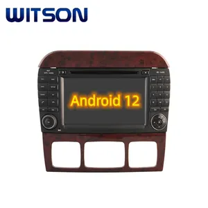 WITSON 안드로이드 12.0 MERCEDES-BENZ S W220 S280 S320 S400 S430 S500 안드로이드 자동차 DVD 플레이어 GPS