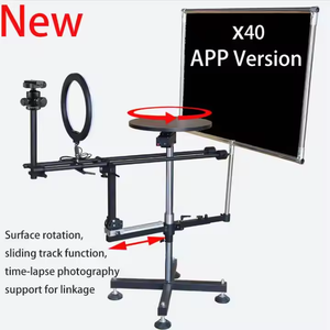Professionnel 360 °   Plateforme de prise de vue panoramique rotative avec contrô<span class=keywords><strong>le</strong></span> par application, pour photographie <span class=keywords><strong>en</strong></span> time-lapse et tournage <span class=keywords><strong>en</strong></span> vue panoramique - Product Image 1
