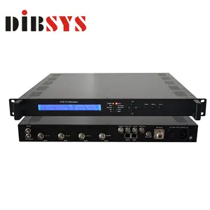 Perlengkapan Siaran Tv Digital Profesional Umpan Modulator DVB-T/T2 Pemancar Sinyal Ke DVB-T2