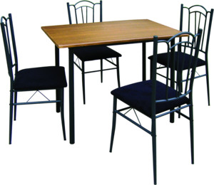 Bàn Và Ghế Ăn Hiện Đại Đơn Giản '1 + 4 Bàn Ăn Bằng Kính 6 Ghế - Product Image 6