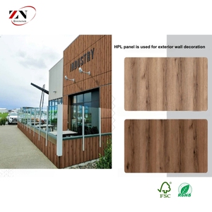 SHINING Premium Matte <strong>Woodgrain</strong> HPL Laminate Waterproof Fireproof Scratch Resistant Commercial Use Custom Hotel Hospital - Product Image 2