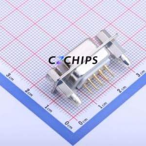 X0209FC2W5 D-Sub/VGA Connector Through hole Component (THT) Connector Standard D-Sub Female 9P Through Hole - Product Image 2