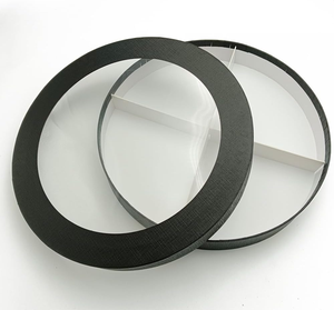 Wixpax biểu tượng tùy chỉnh thực phẩm sang trọng Vòng sô cô la bao bì hộp cho Dâu Tây trong sô cô la với chèn nhựa với cửa sổ - Product Image 2