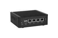 Système pare-feu Bareborn J4125 N100 N2840 J1900 4 ports LAN, routeur logiciel 4 ports LAN, DDR4, mini PC sans ventilateur, Pfsense