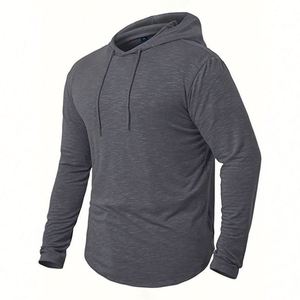Fashion Trend Men's Hooded <b>Sweater</b> Jacket Outdoor Casual Clothing Printable Logo <b>Plus</b> <b>Size</b> Solid Hoodies - Product Image 1