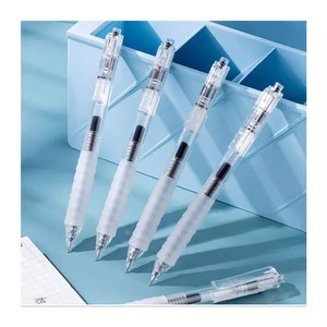 Bolígrafo con Botón de Presión Cloud Grip, Punta St, Tinta Negra, Uso en Oficina y Escuela, Cuerpo de Plástico, Anti Fatiga, Bolígrafo para Prácticas de Exámenes para Estudiantes - Product Image 1