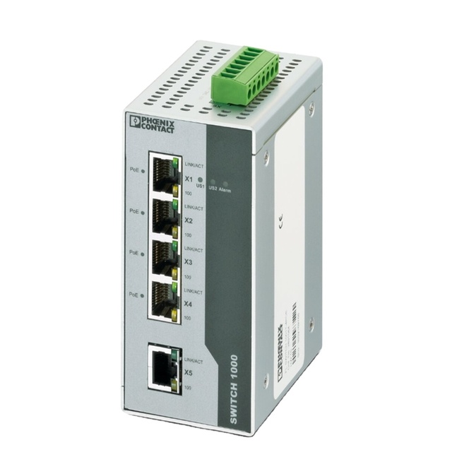 Original FL SWITCH 1001T-4POE - Industrial Ethernet Switch 2891064