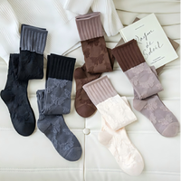 Chaussettes hautes pour femmes, motif papillon, chaussettes transparentes, respirantes, à porter au quotidien, chaussettes décontractées, multicolores, tendance, élégantes