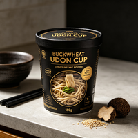 Nouilles Soba Udon de Sarrasin 200g en Gros – Épicerie Asiatique, Meilleure Vente, Faible Teneur en Matières Grasses, Repas Rapide B2B